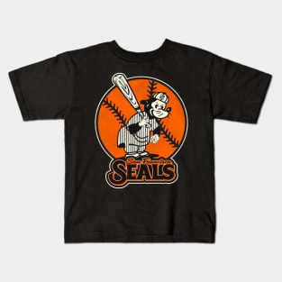 Defunct San Francisco Seals Baseball Kids T-Shirt